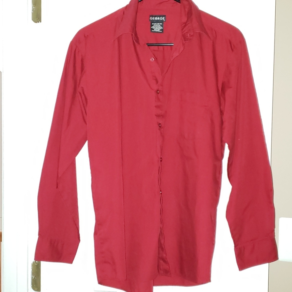 Red Boys Dress Shirt